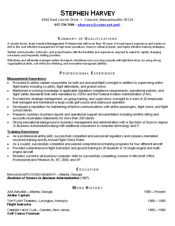 resume examples for 2023