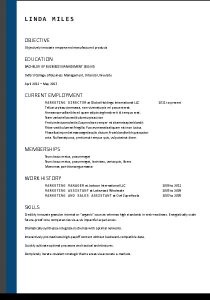 Free resume format 2023 