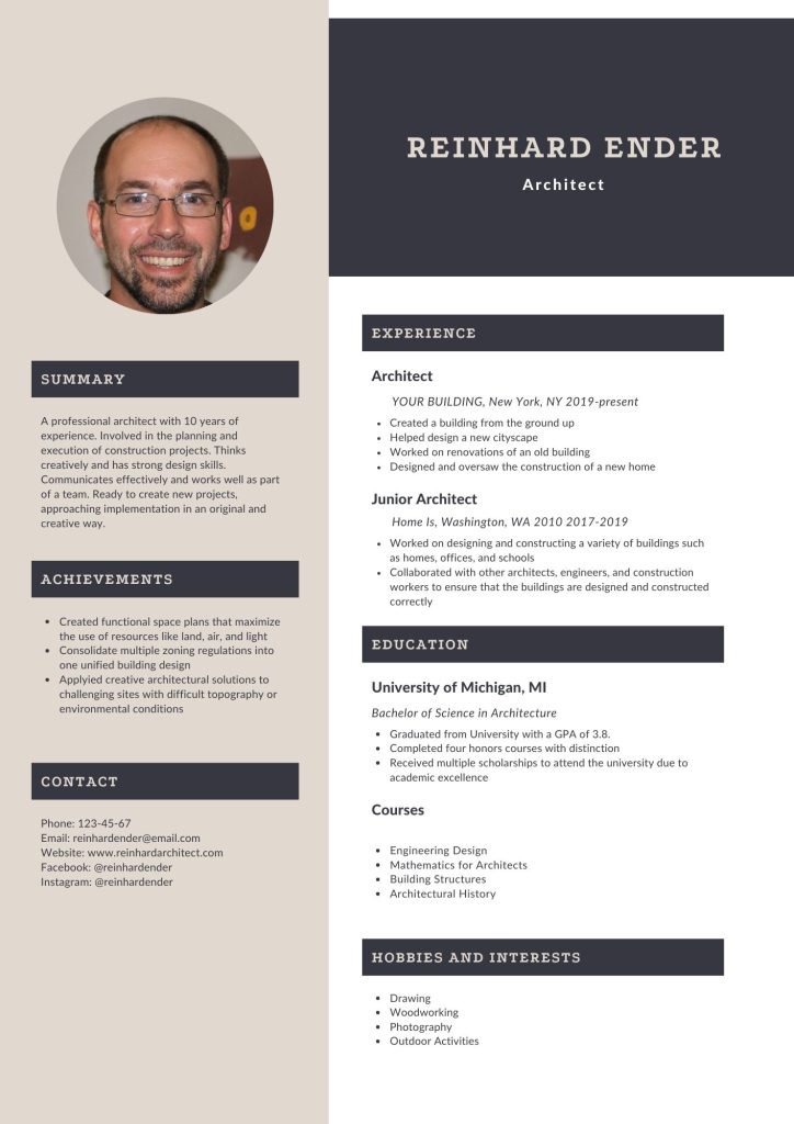 Newest resume template